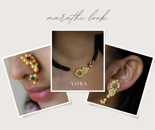 Nath Maharashtra look Mangalsutra set