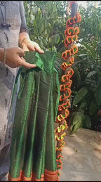 Gudi Padva Readymade Saree Cover for Pooja