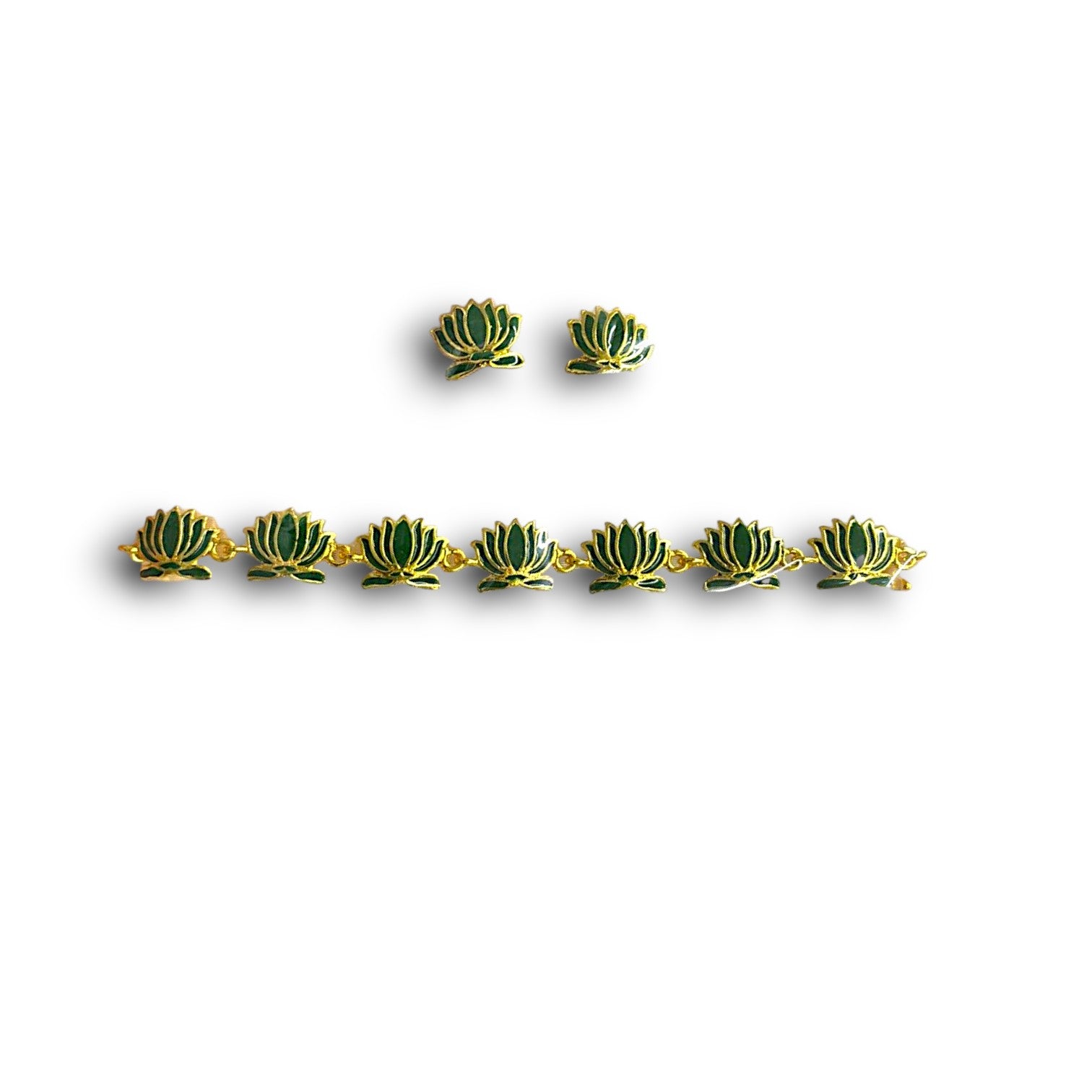Lotus necklace