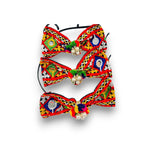 Handmade Gujarati Embroidered Bow Hairband